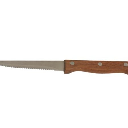Steakmes houten handvat 21,5 cm
