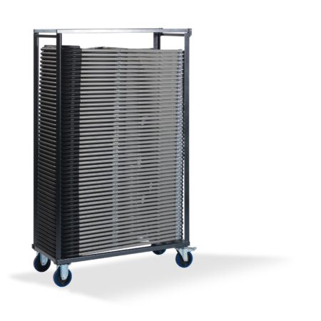 Budget Trolley voor 50 budget klapstoelen, 113x47x180cm (LxBxH), T90200
