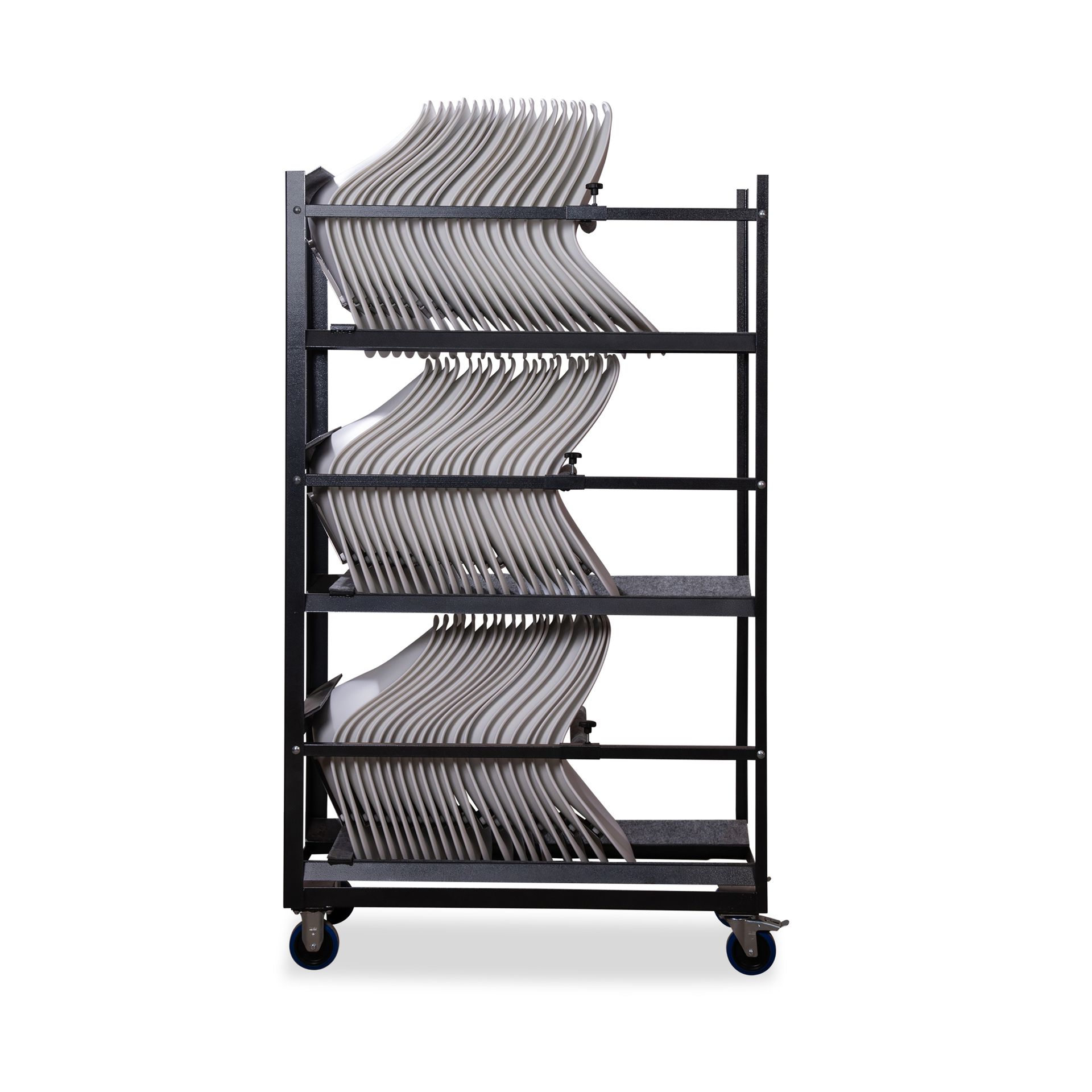 Keeve zitting Trolley, voor 60 zittingen, 53,5x120,5x195cm (LxBxH), T92010 - Afbeelding 4