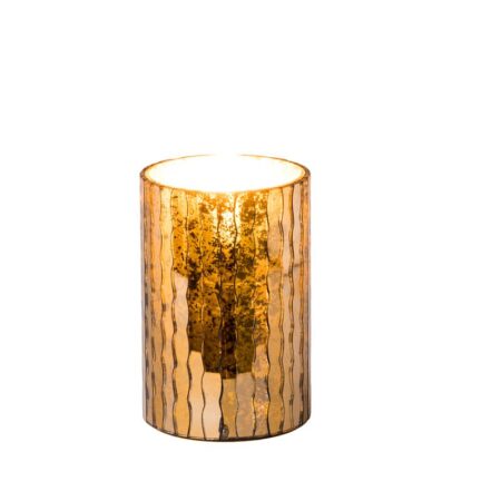 Lamphouder goud 7,5 x 12 cm