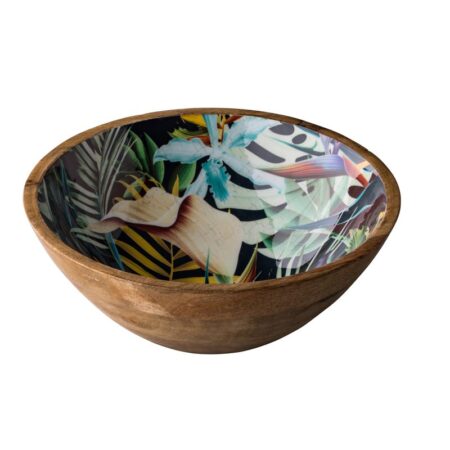 Houten schaal Botanic 30 cm