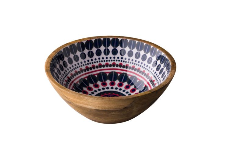 Houten schaal Casablanca 30 cm