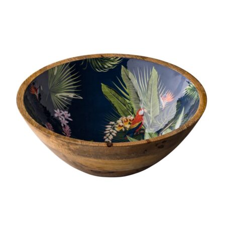 Houten schaal Tropics 30 cm