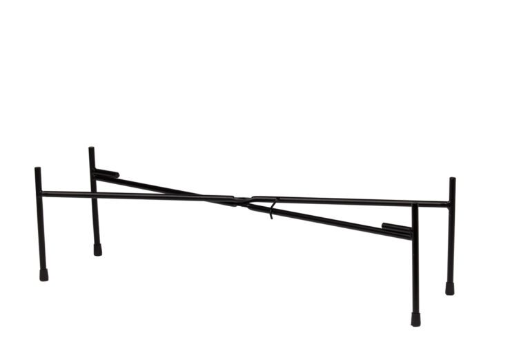 Verhoger zwart 63,5 x 21,5 x 19 cm
