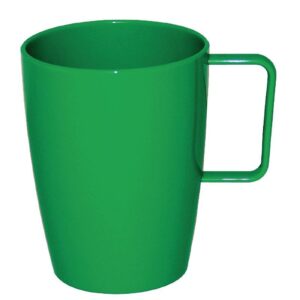 Kristallon polycarbonaat bekers met oor groen